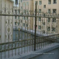 Steel Grating Fence/ Galvanized Steel Fence/Corten Steel Fence